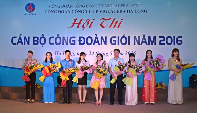 Hấp dẫn hội thi cán bộ Công đoàn giỏi Viglacera Hạ Long năm 2016